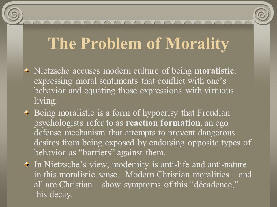 Nietzsche morality as anti nature essay